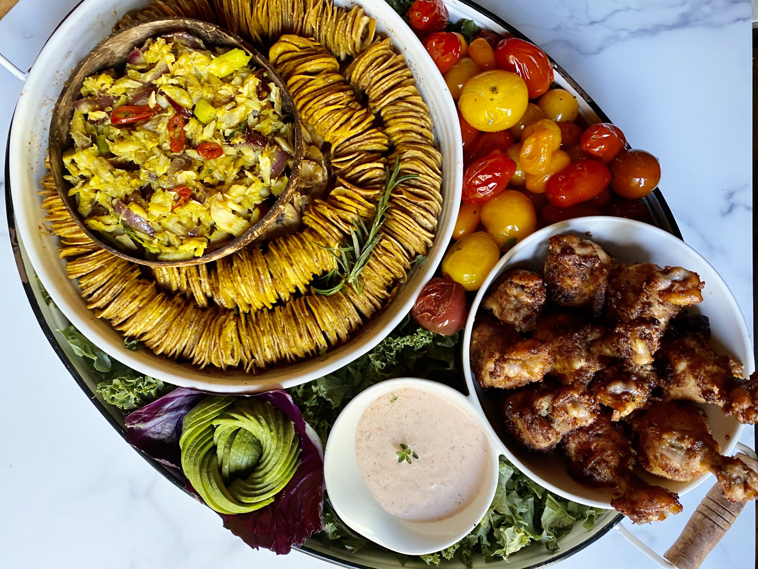 Oven baked plantain slices Dominica Gourmet