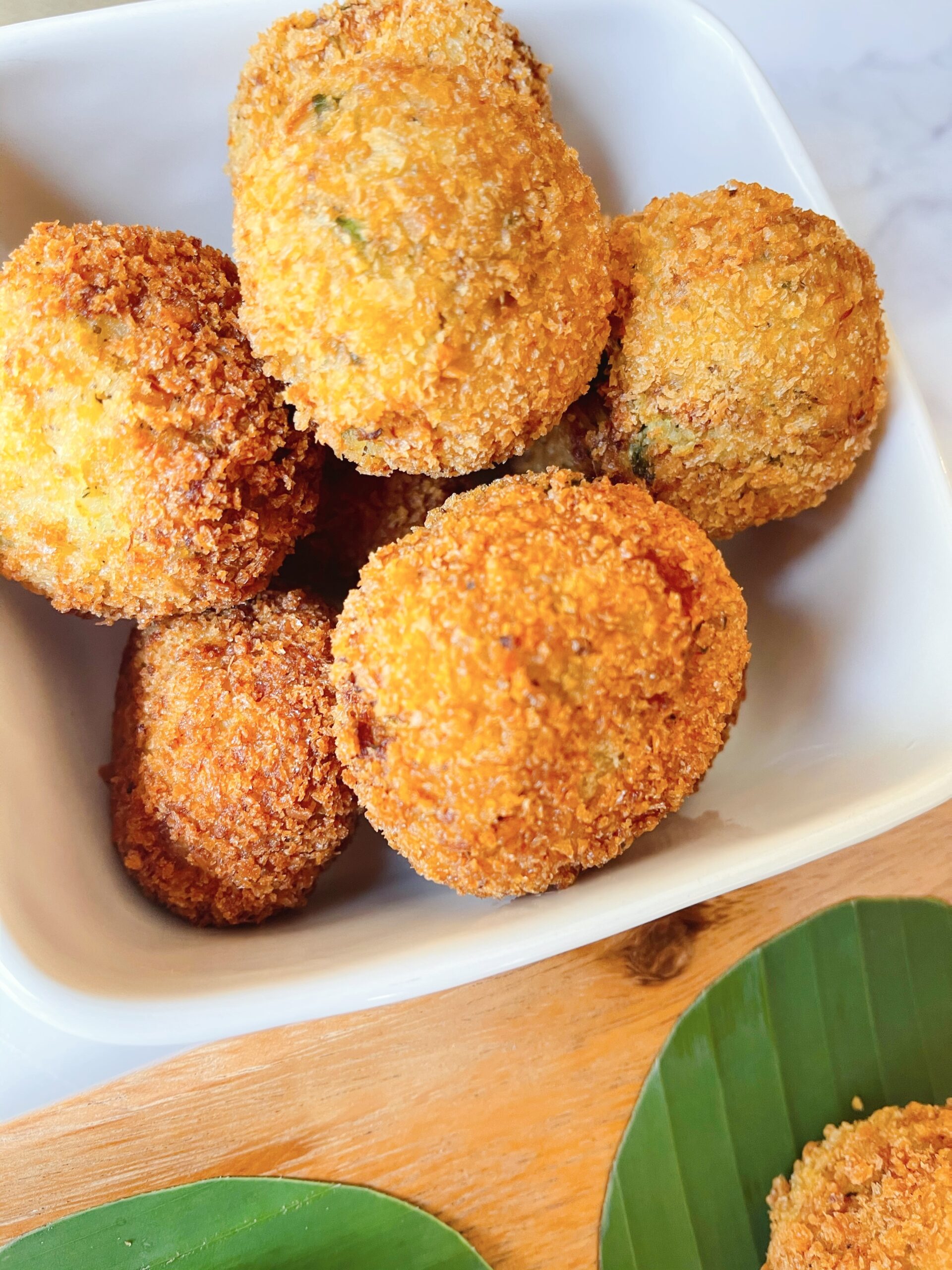 Crispy codfish balls recipe Dominica Gourmet